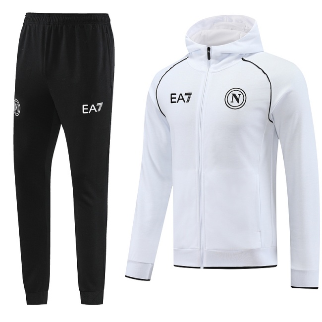 Napoli 23/24 Hoodie Tracksuit - White