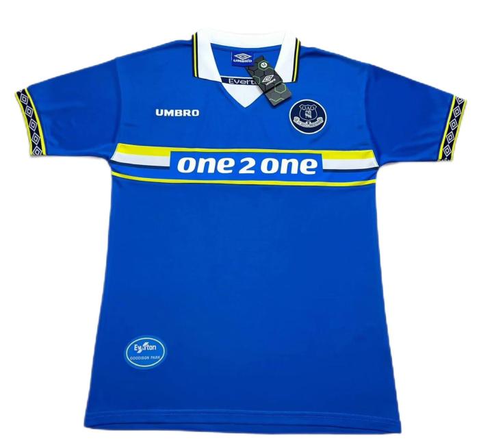 Everton 97/99 Home Soccer Jersey