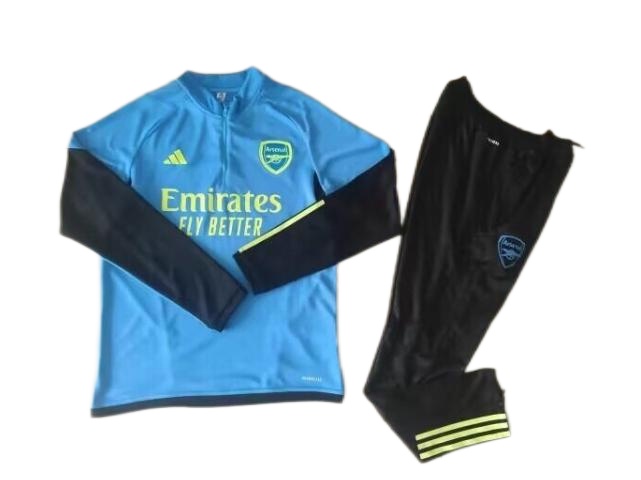 Kids Arsenal 23/24 Tracksuit - Blue/Black