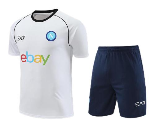 Napoli 23/24 White Training Kit Jerseys