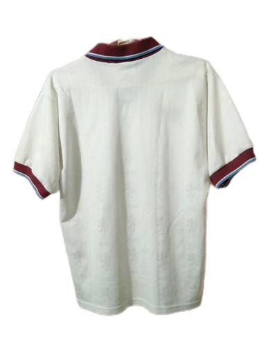 Aston Villa 95/96 Away White Soccer Jersey