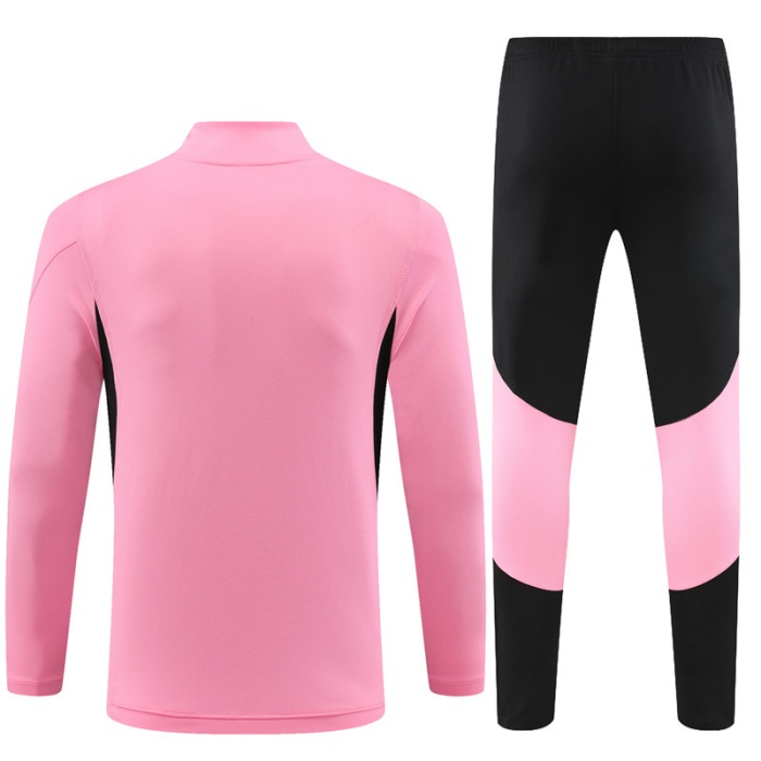 Kids Argentina 23/24 Tracksuit - Pink/Black
