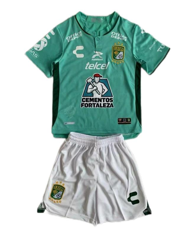 Kids-Club Leon 23/24 Home Soccer Jersey