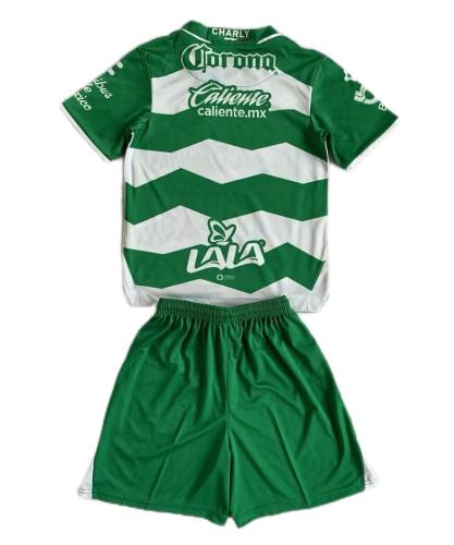 Kids-Santos Laguna 23/24 Home Soccer Jersey