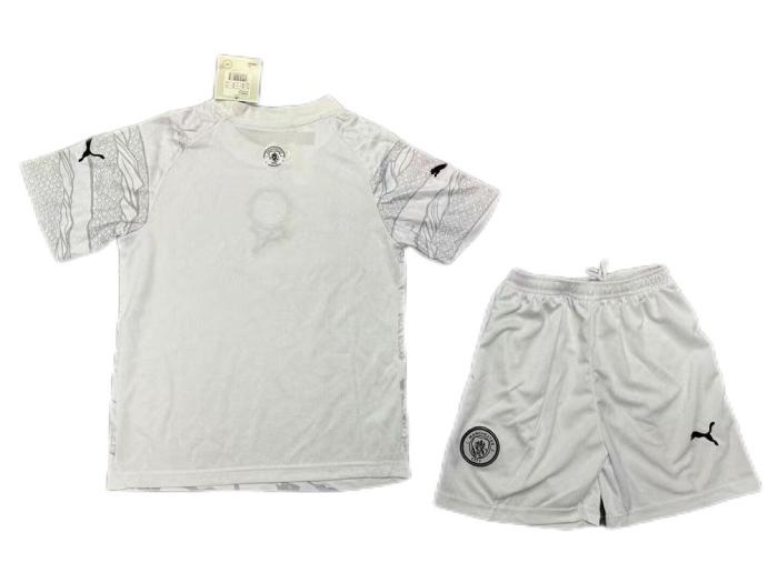 Kids-Manchester City 23/24 Special White/Dragon Soccer Jersey