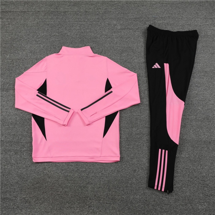 Kids Argentina 23/24 Tracksuit - Pink/Black