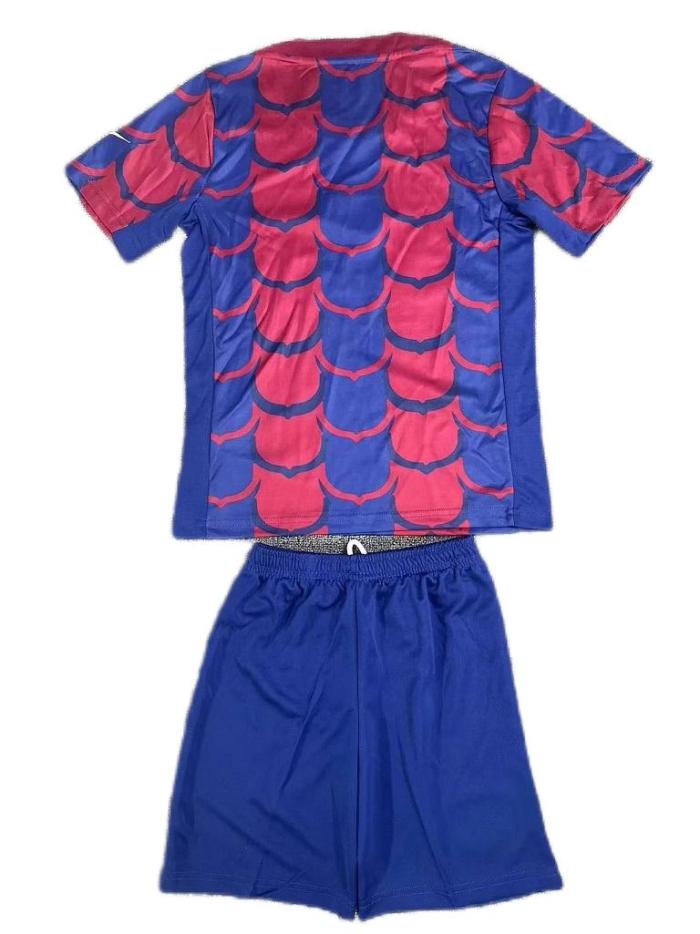 Kids-Barcelona 23/24 Special Blue/Red Soccer Jersey
