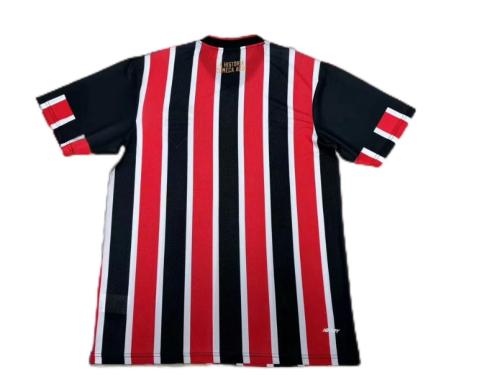 Sao Paulo 24/25 Away Black/Red Soccer Jersey