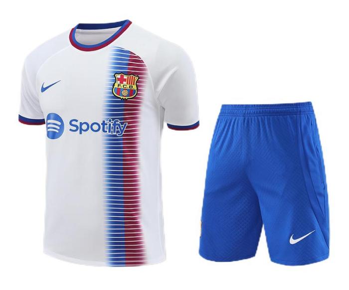 Barcelona 24/25 White/Blue/Red Training Kit Jerseys