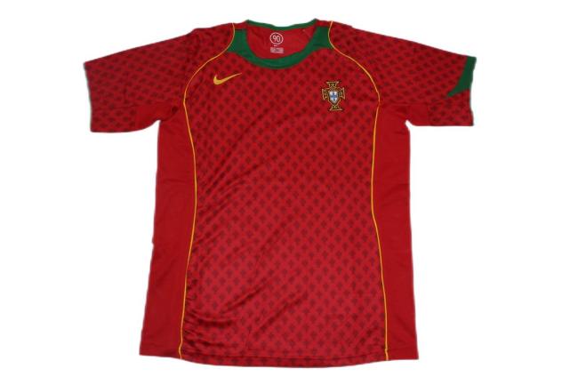 Portugal 2004 Home Soccer Jersey