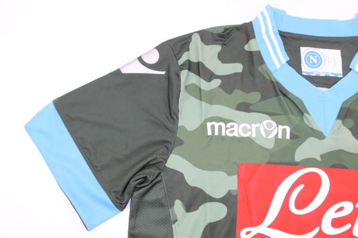 Napoli 13/14 Away Dark Green Soccer Jersey