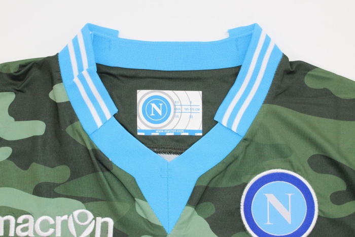 Napoli 13/14 Away Dark Green Soccer Jersey