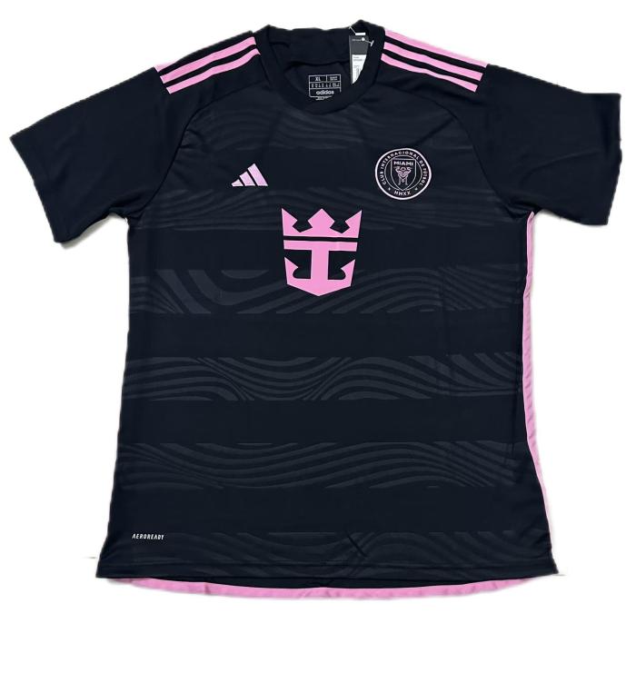 Inter Miami 24/25 Away Black Soccer Jersey