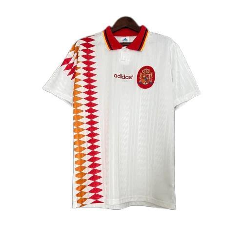 Spain 1994 World Cup Away White Jersey