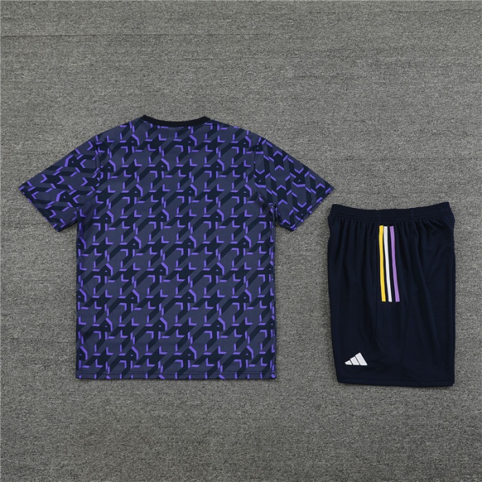 Real Madrid 23/24 Black/Purple Training Kit