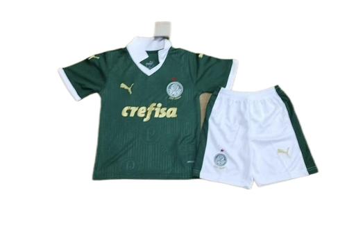 Kids-Palmeiras 24/25 Home Soccer Jersey