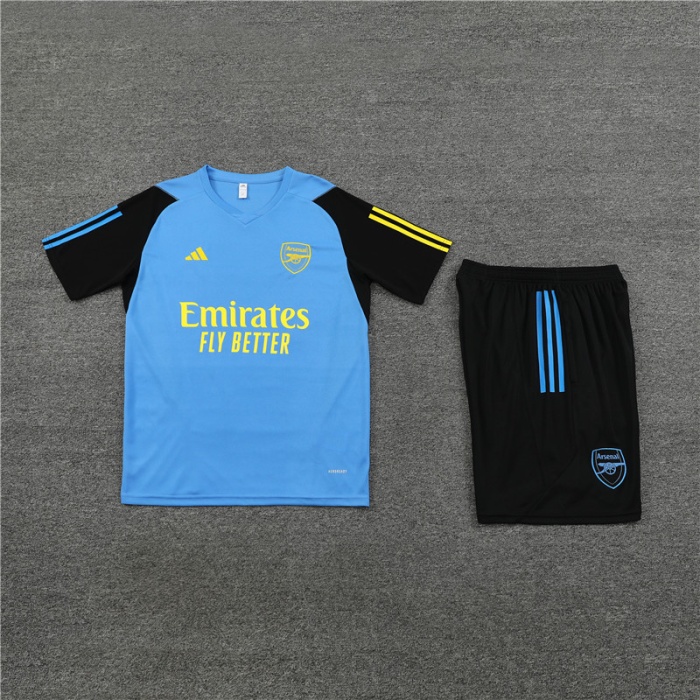 Arsenal 23/24 Blue Training Kit Jerseys