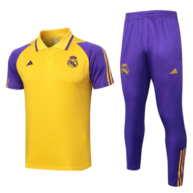 Real Madrid 23/24 Yellow Training Kit Jerseys