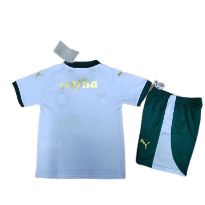 Kids-Palmeiras 24/25 Away White Soccer Jersey