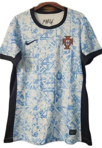 Portugal Woman 2024 Euro Away Soccer Jersey