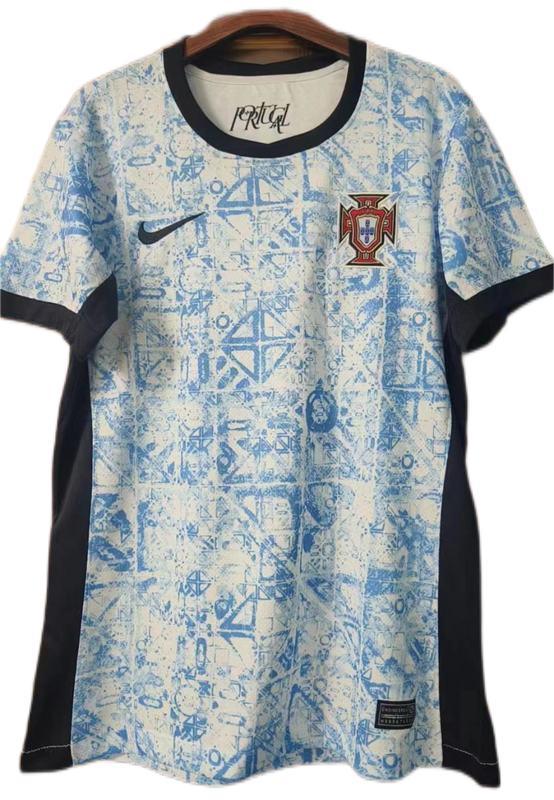 Portugal Woman 2024 Euro Away Soccer Jersey