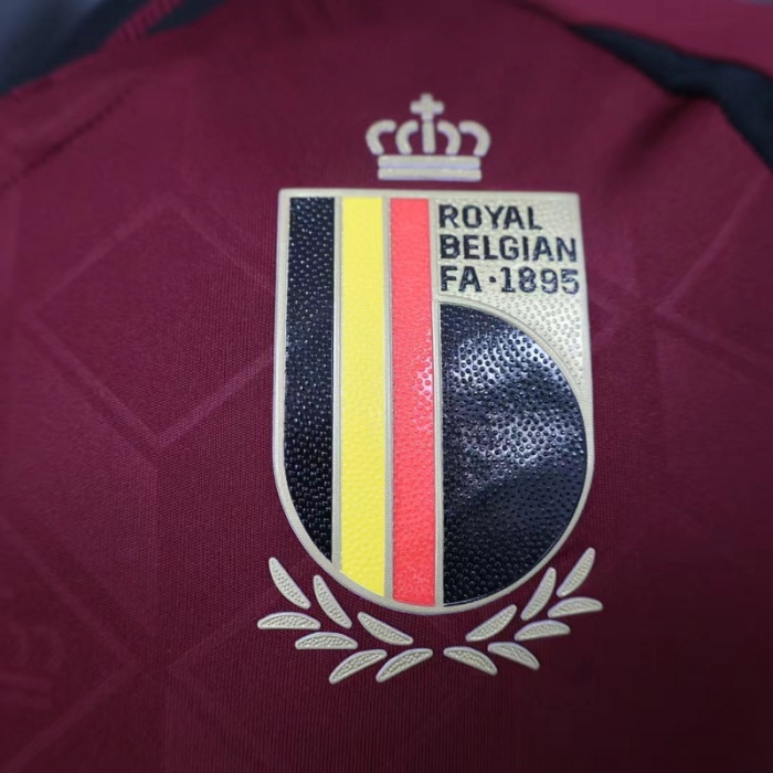 Belgium 2024 Euro Home Soccer Jersey(Player)