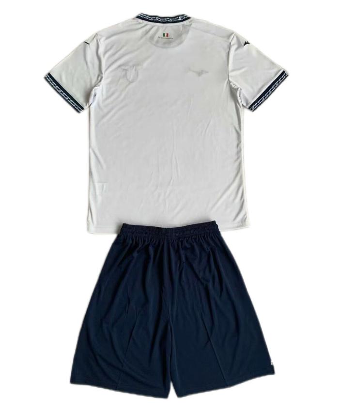 Kids-Lazio 23/24 Third White Soccer Jersey