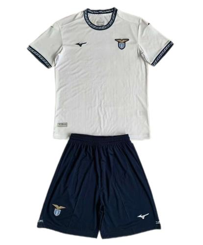 Kids-Lazio 23/24 Third White Soccer Jersey