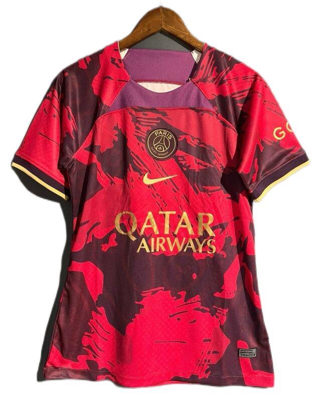 PSG 24/25 Red/Black Training Jersey