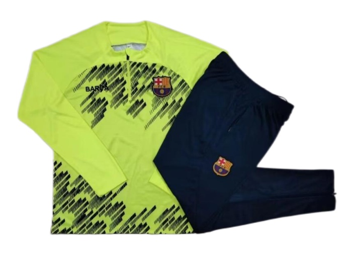 Barcelona 23/24 Tracksuit - Fluorescent Green