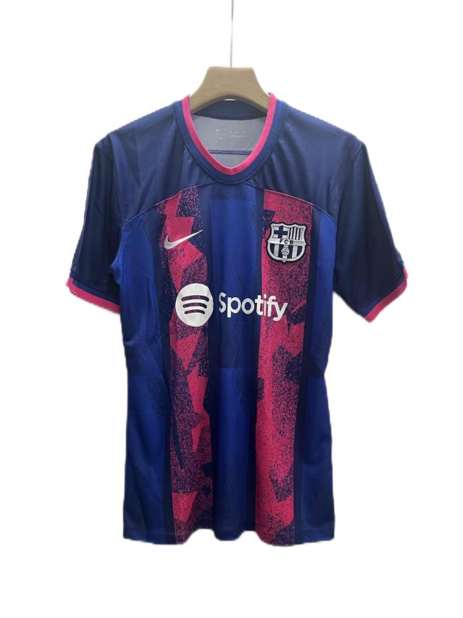 Barcelona 24/25 Special Blue/Pink Soccer Jersey