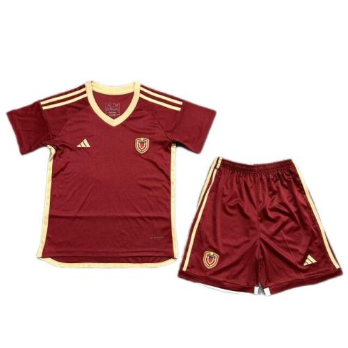 Kids-Venezuela 24/25 Home Soccer Jersey