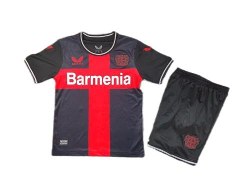 Kids-Leverkusen 24/25 Home Soccer Jersey