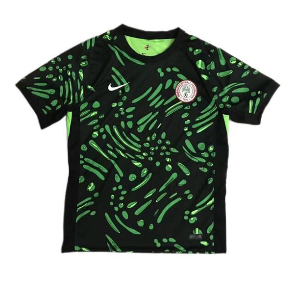 Nigeria 24/25 Away Black/Green Soccer Jersey