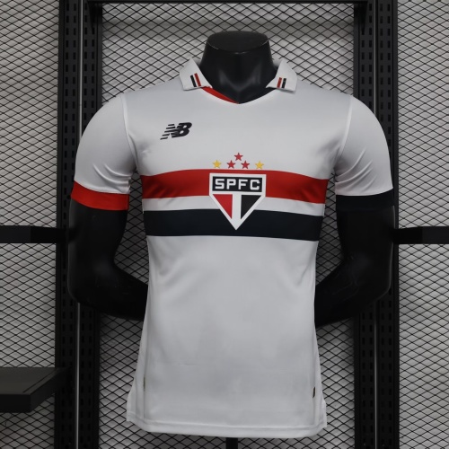 Sao Paulo 24/25 Home Soccer Jersey(Player)