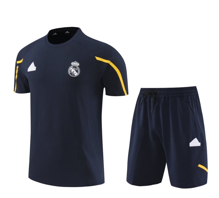 Real Madrid 23/24 Navy Blue Training Kit