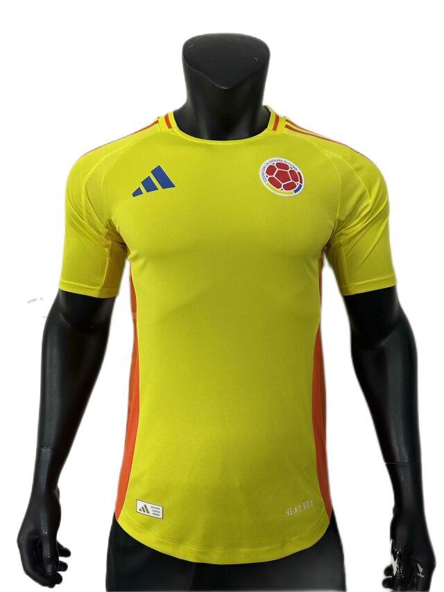Colombia 2024 Euro Home Soccer Jersey(Player)
