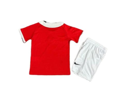 Kids-Manchester Utd 04/06 Home Soccer Jersey