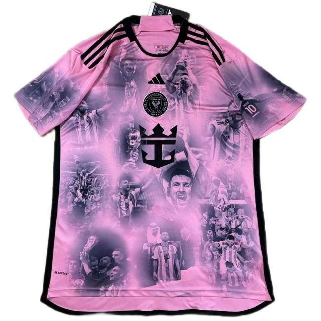 Inter Miami 24/25 Special Pink Messi Soccer Jersey