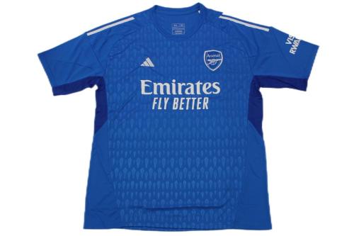 Arsenal 23/24 GK Blue Soccer Jersey