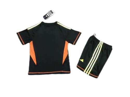 Kids-Mexico 2024 GK Black Soccer Jersey