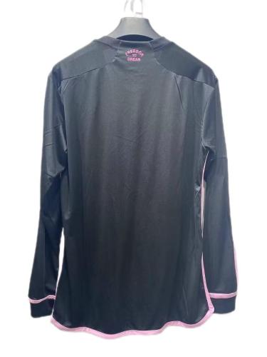 Inter Miami 24/25 Away Black Long Soccer Jersey
