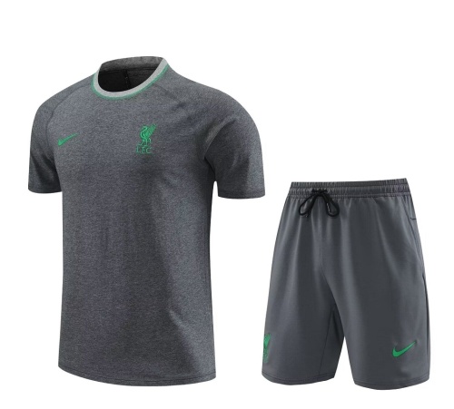 Liverpool 24/25 Dark Grey Training Kit Jerseys