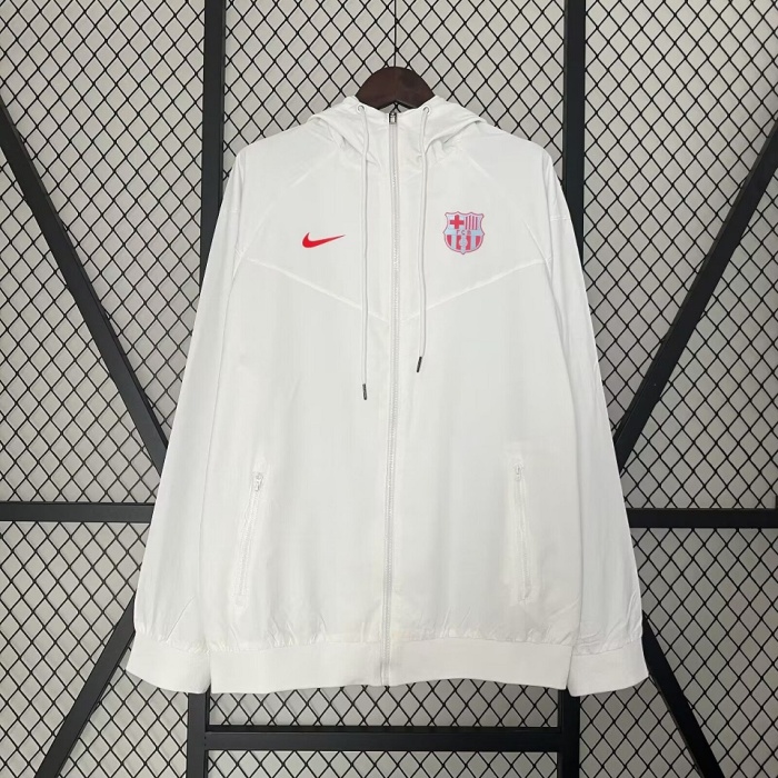 Barcelona 24/25 Wind Coat - White