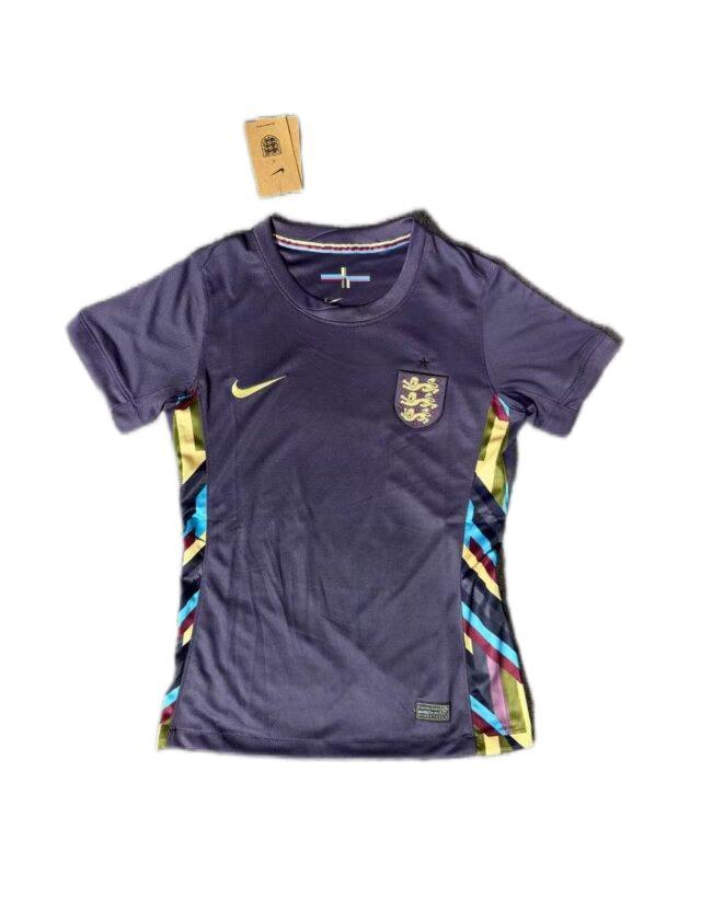 England Woman 2024 Euro Away Navy Soccer Jersey