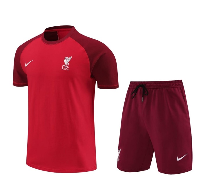 Liverpool 24/25 Red Training Kit Jerseys