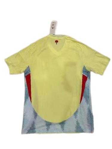 Spain 2024 Euro Away Yellow Soccer Jersey