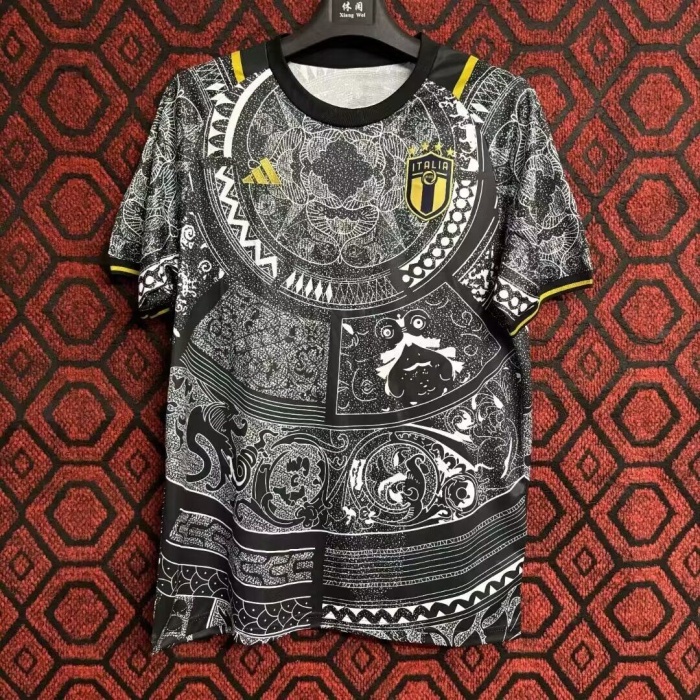 Italy 24/25 Special Black Soccer Jersey