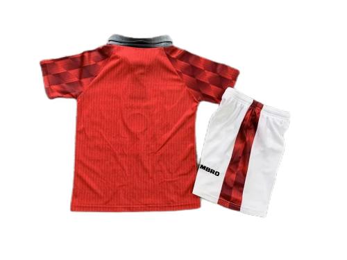 Kids-Manchester Utd 96/98 Home Soccer Jersey