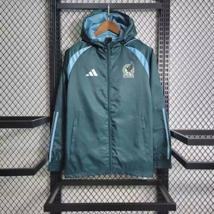 Mexico 24/25 Wind Coat - Dark Green